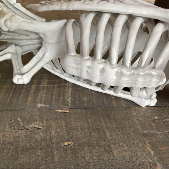 Skeleton Vulture Halloween Prop Scary Bird Raven Haunted Yard Outdoor Party Bone - Picture 3 of 8